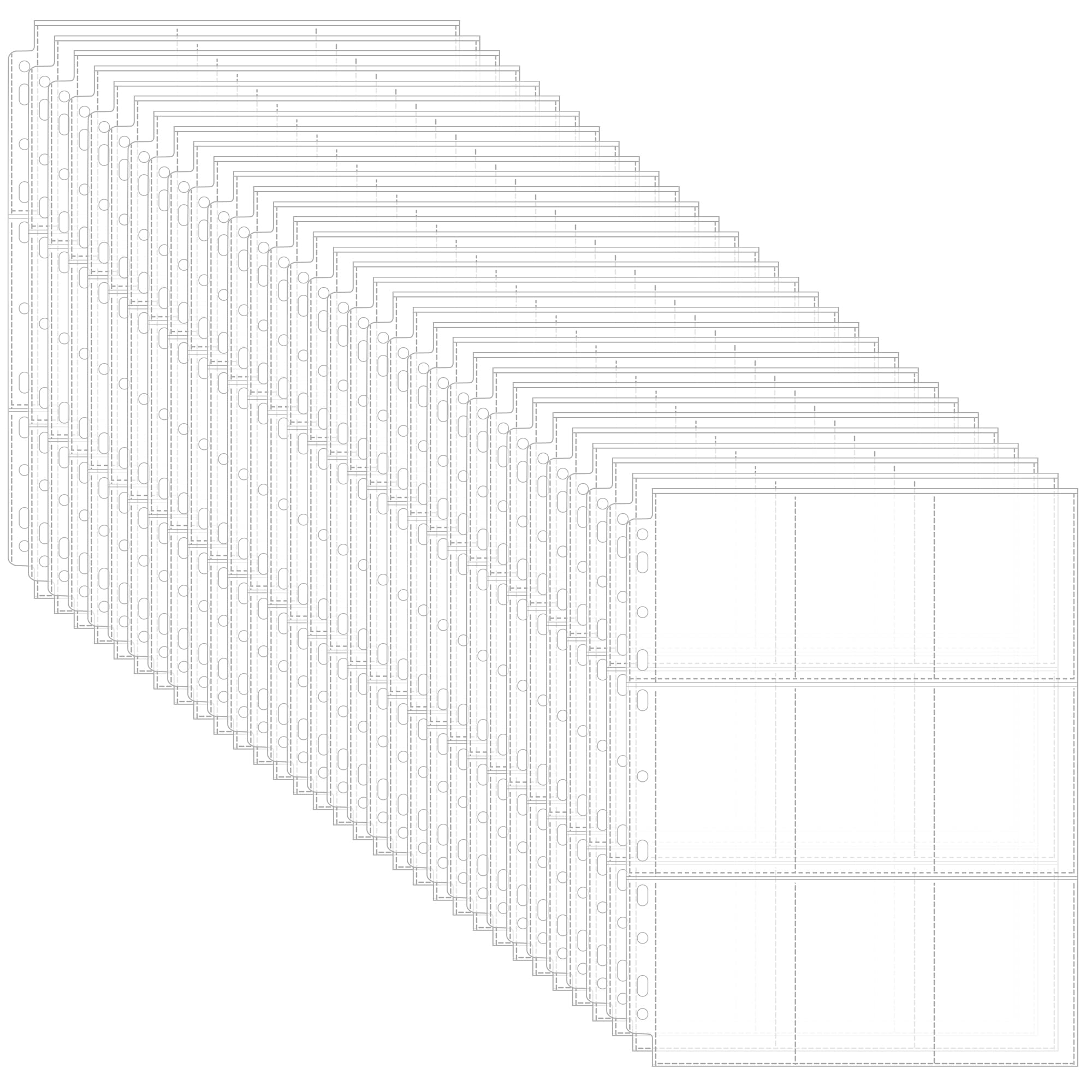 1800 Pockets Trading Card Protector Sleeves, 100 Sheets 9-Pocket Card Holder Pages for Game Sports MTG, TCG, Baseball Standard Cards Supplies OS22100