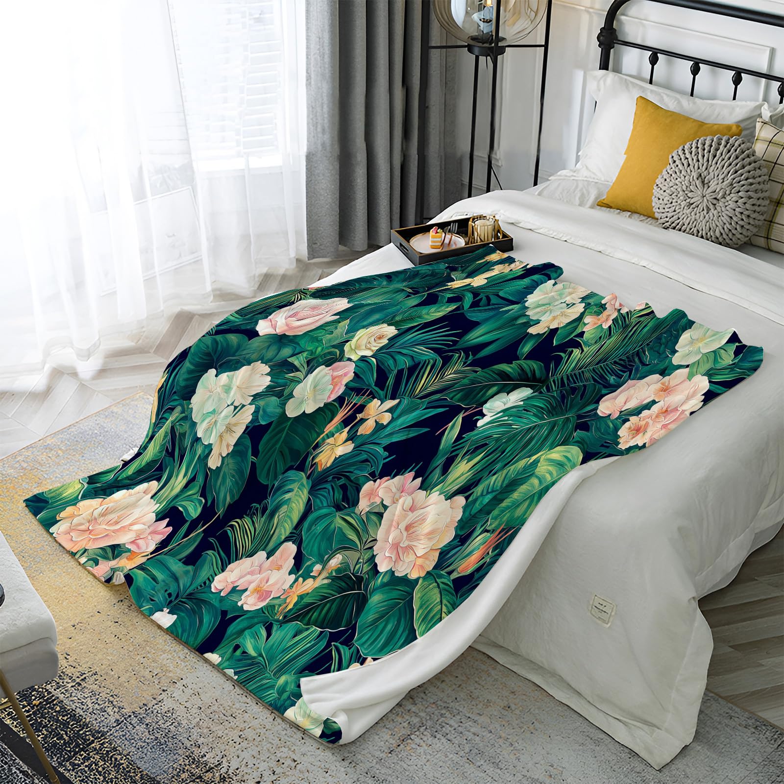 Couverture en flanelle douce pour vos moments cocooning sur le canapé ou le banc