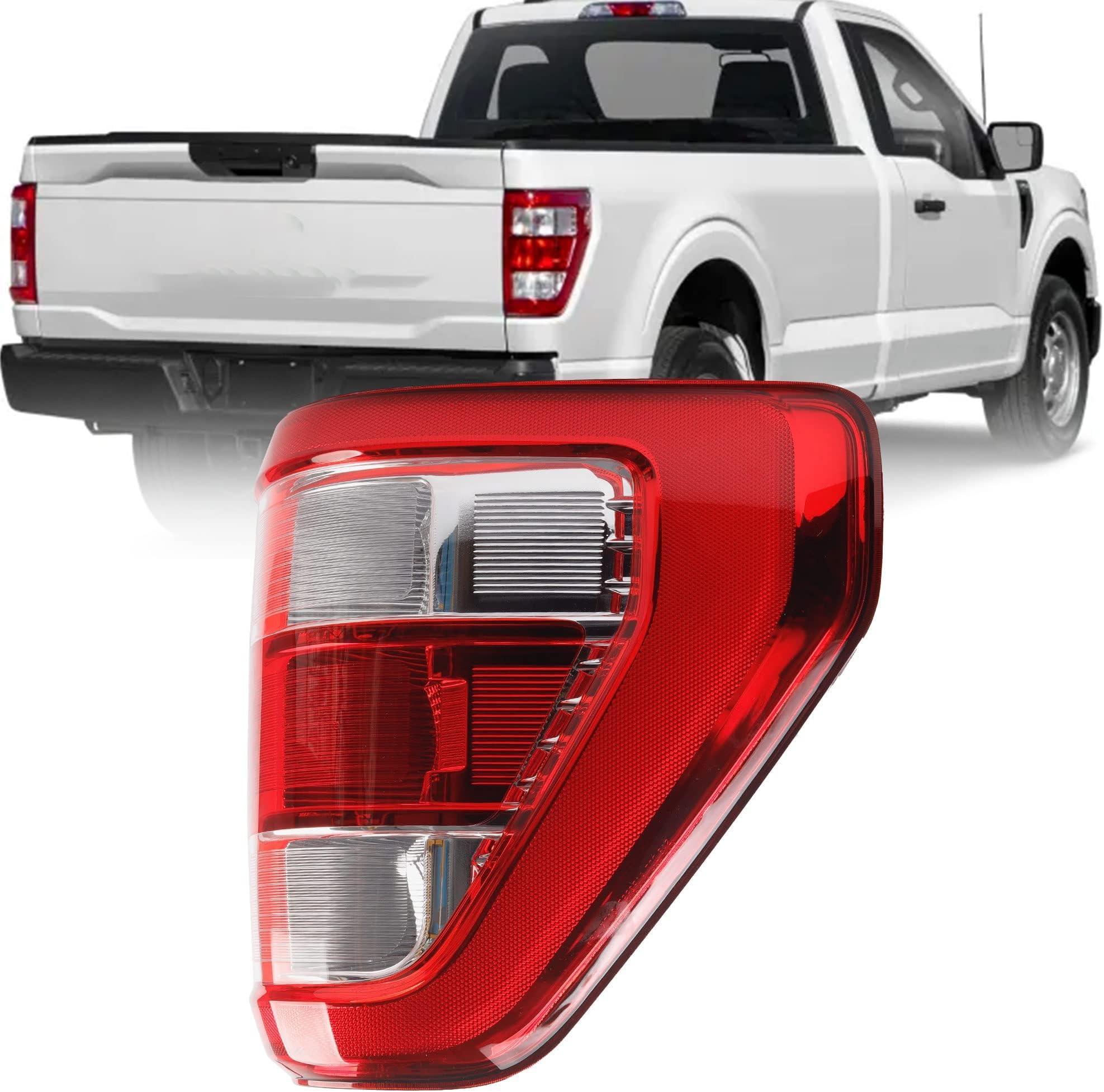 Spyder 2021-2023 Ford F150 XL W/o Blind Spot Tail Light Left Driver - Foto 7