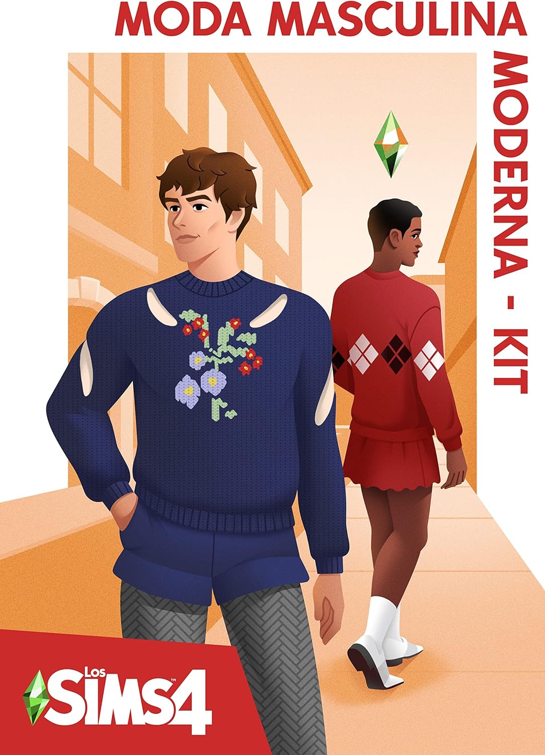 Los Sims 4 Moda Masculina Moderna (KIT10) KITPCWin-DLC |Videojuegos |Código de descarga directa |Castellano