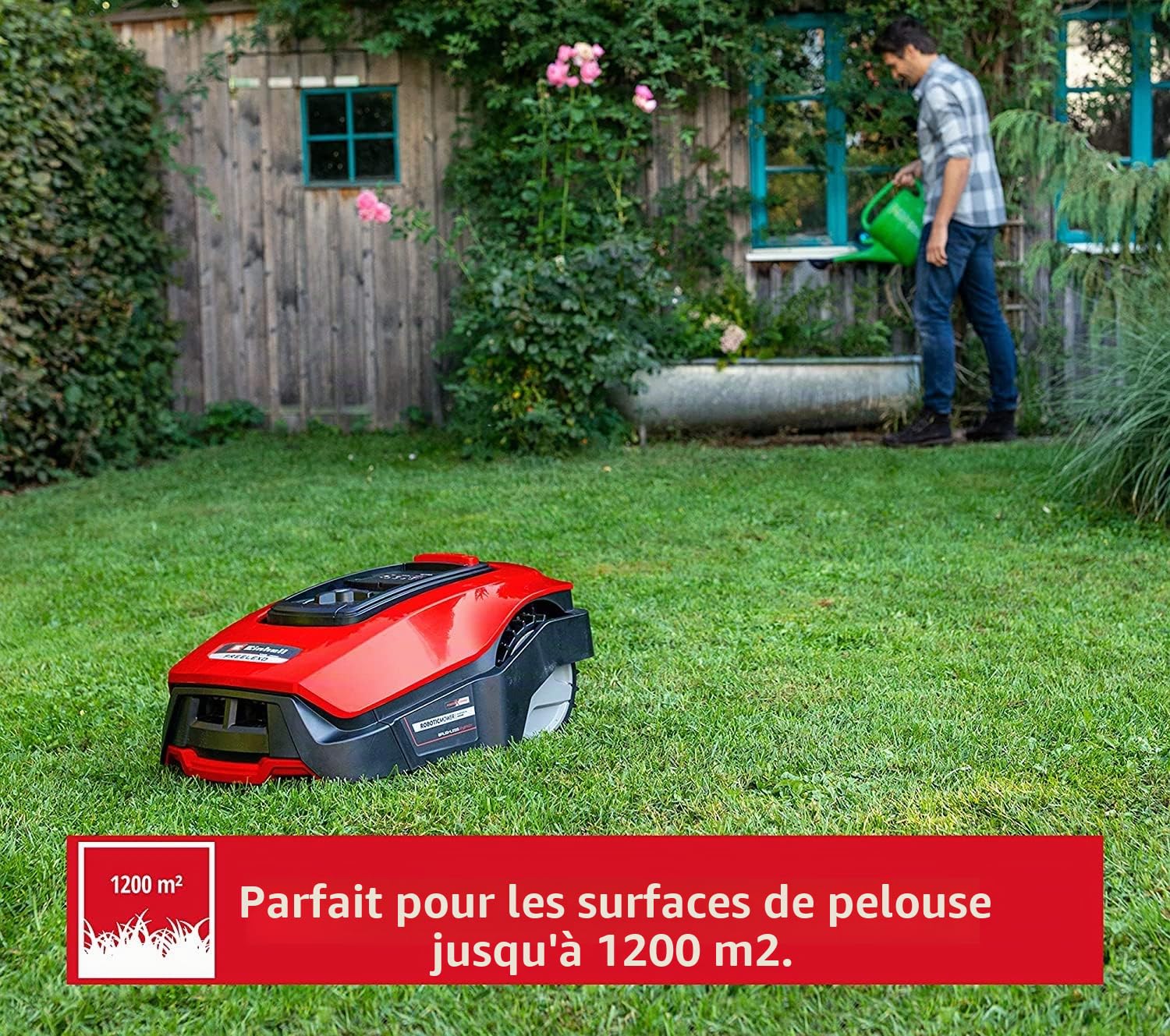 Einhell Robot-Tondeuse FREELEXO 1200 LCD BT