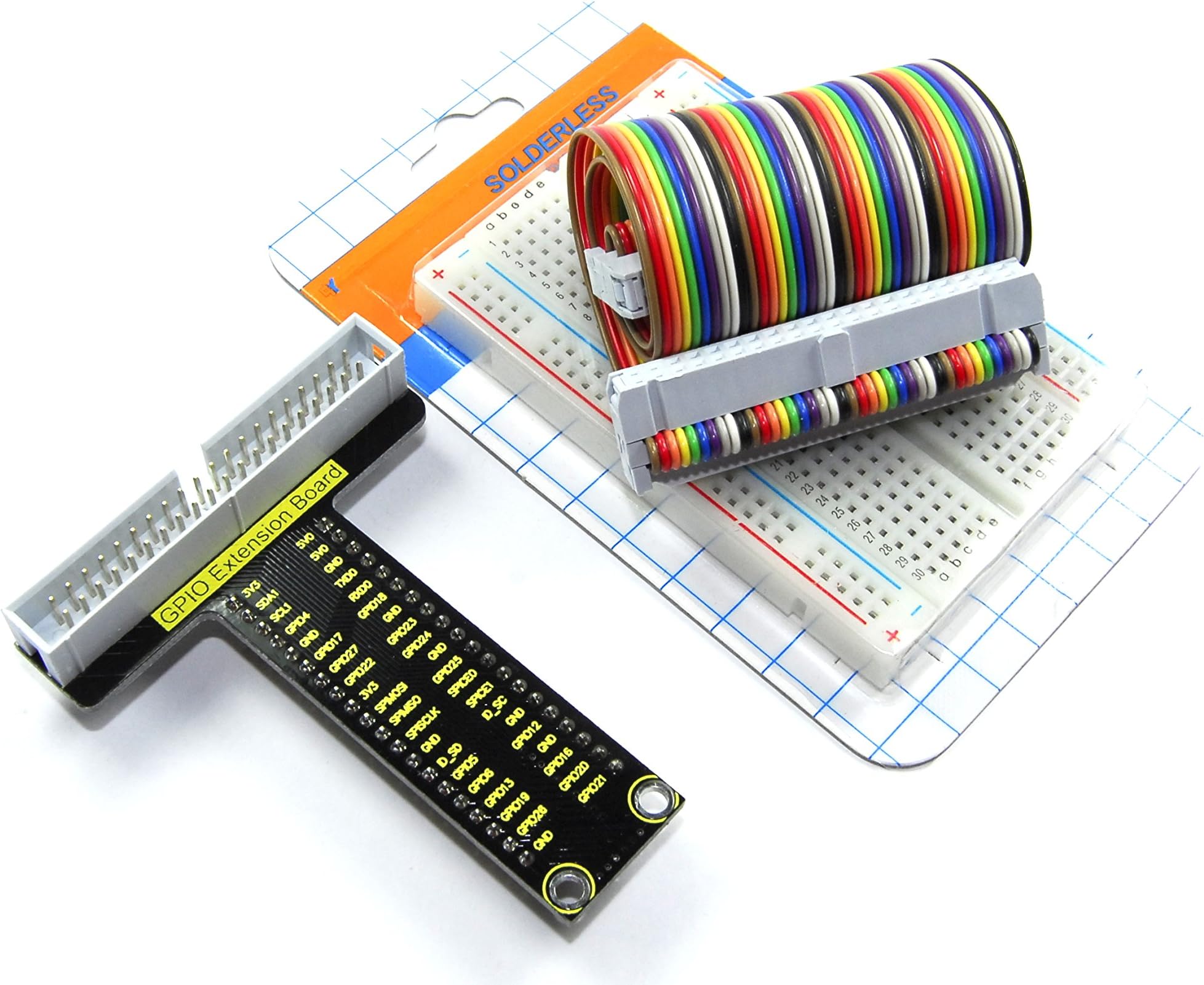 KEYESTUDIORaspberry Pi GPIO Breakout Board Adaptor Set 40 A+ 400