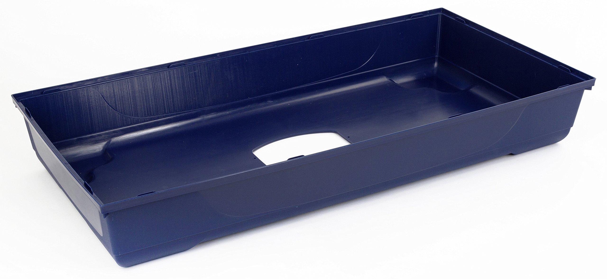 Kerbl Kleintierkäfig Maxi Baldo Twin (L x B x H 120 x 58 x 86 cm, Farbe dunkelblau, Gitterabstand 2,2 cm, mit klappbarem Gitter) 81705