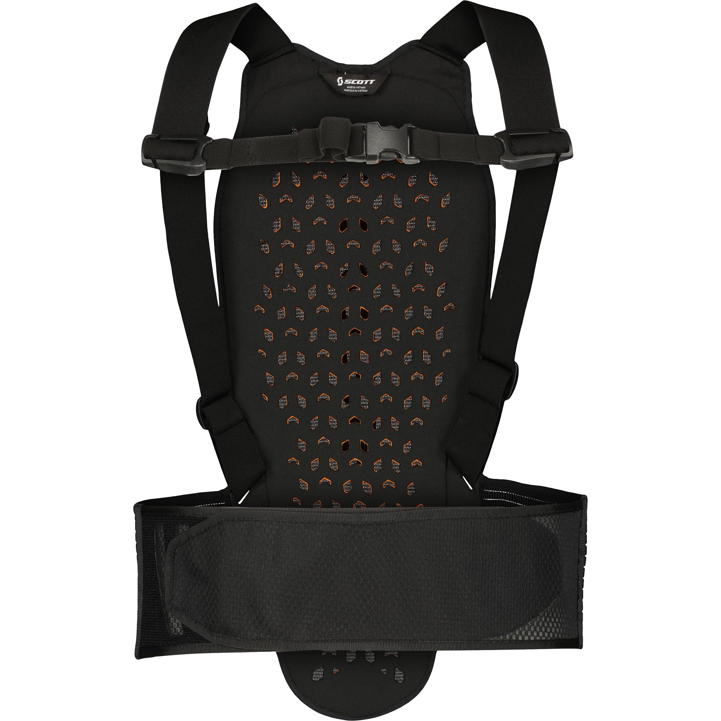 Scott Unisex Airflow Rückenprotektor , Black-White , L