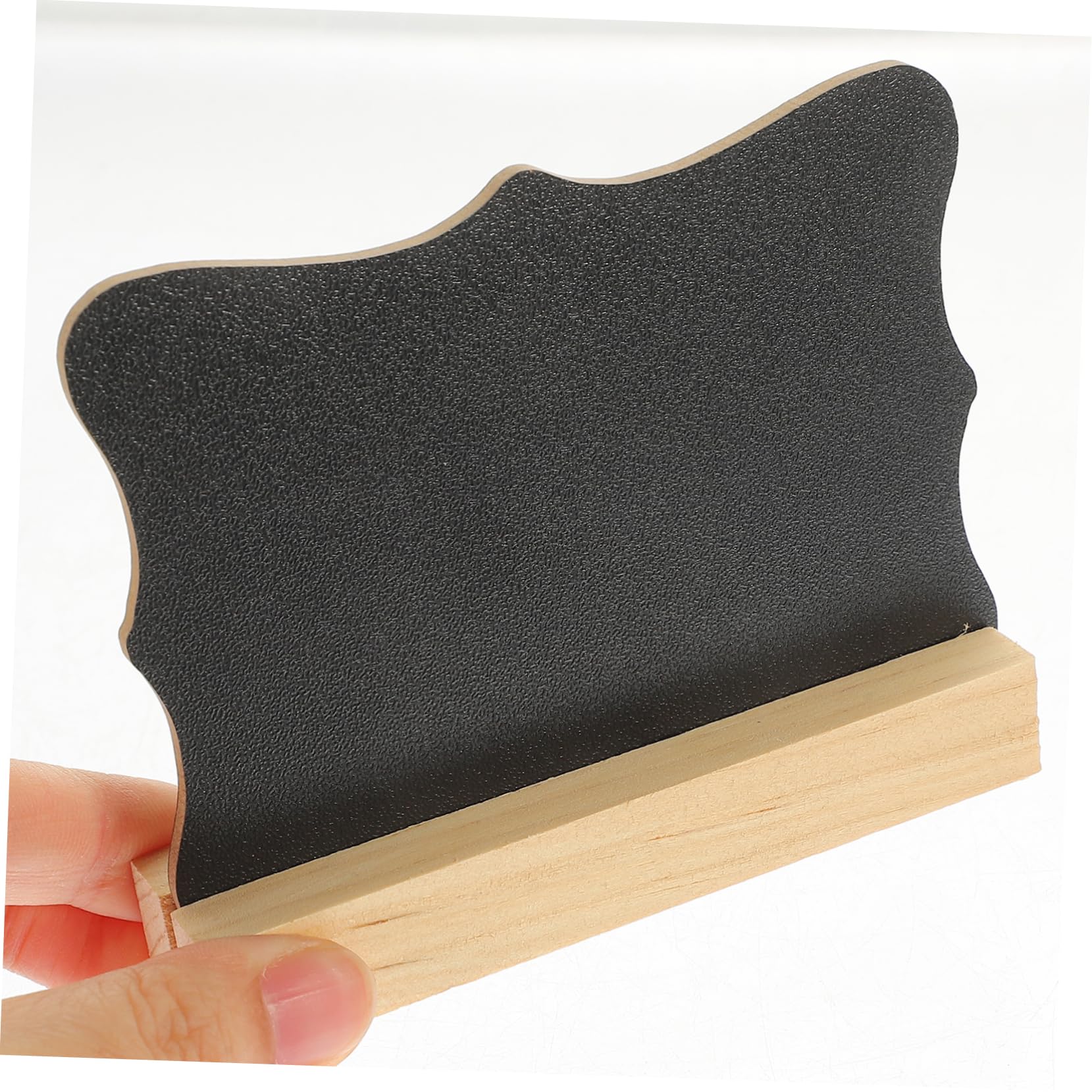 STOBOK 25stücke Teiliges Mini Doppel- Kreidetafel Für Hochzeiten Cafés Und Restaurants Leichte Tragbare Notiztafeln Mit Ständer Für Platzkarten Und Dekoration