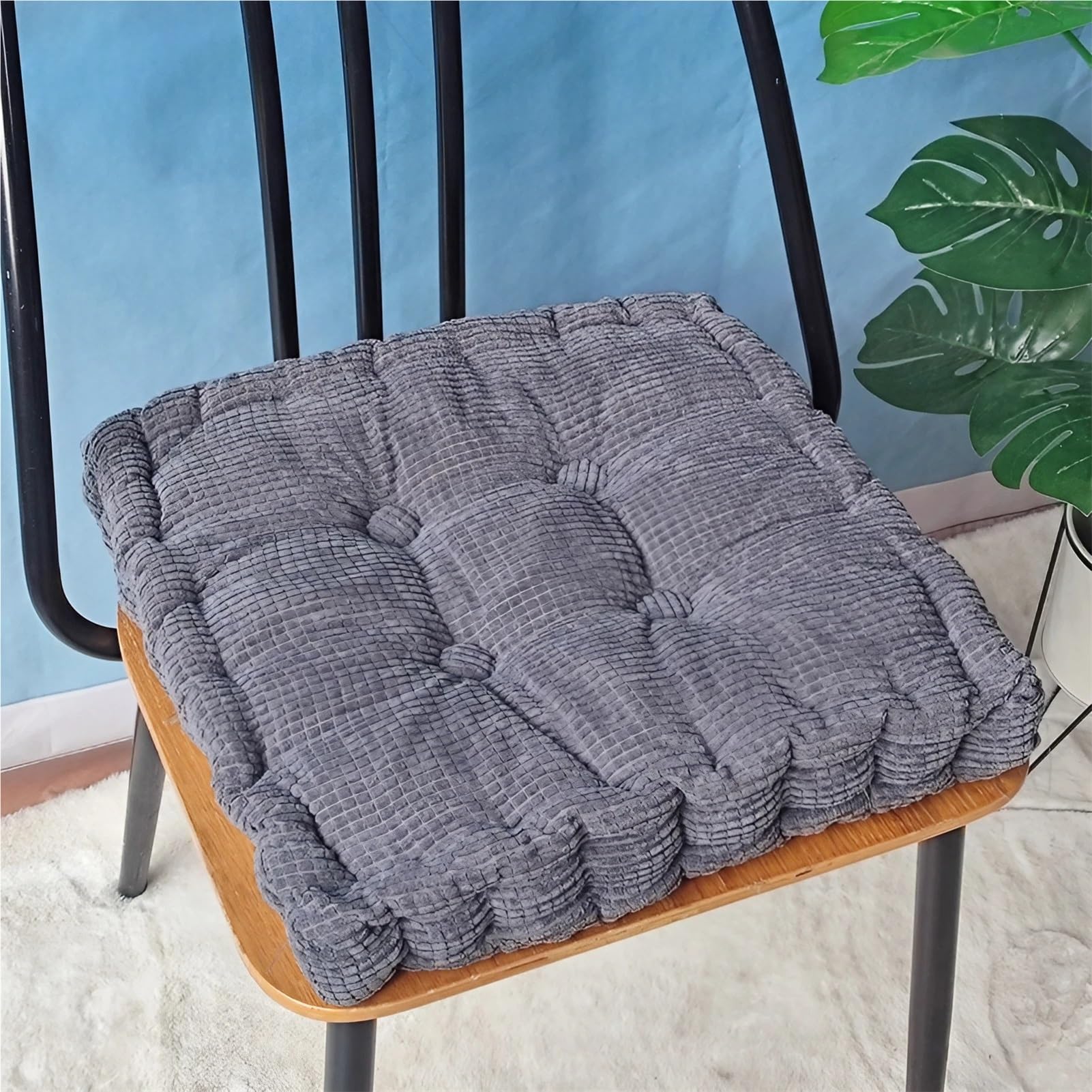Cojines de asiento para exteriores cómodos tapizados de suelo para terraza