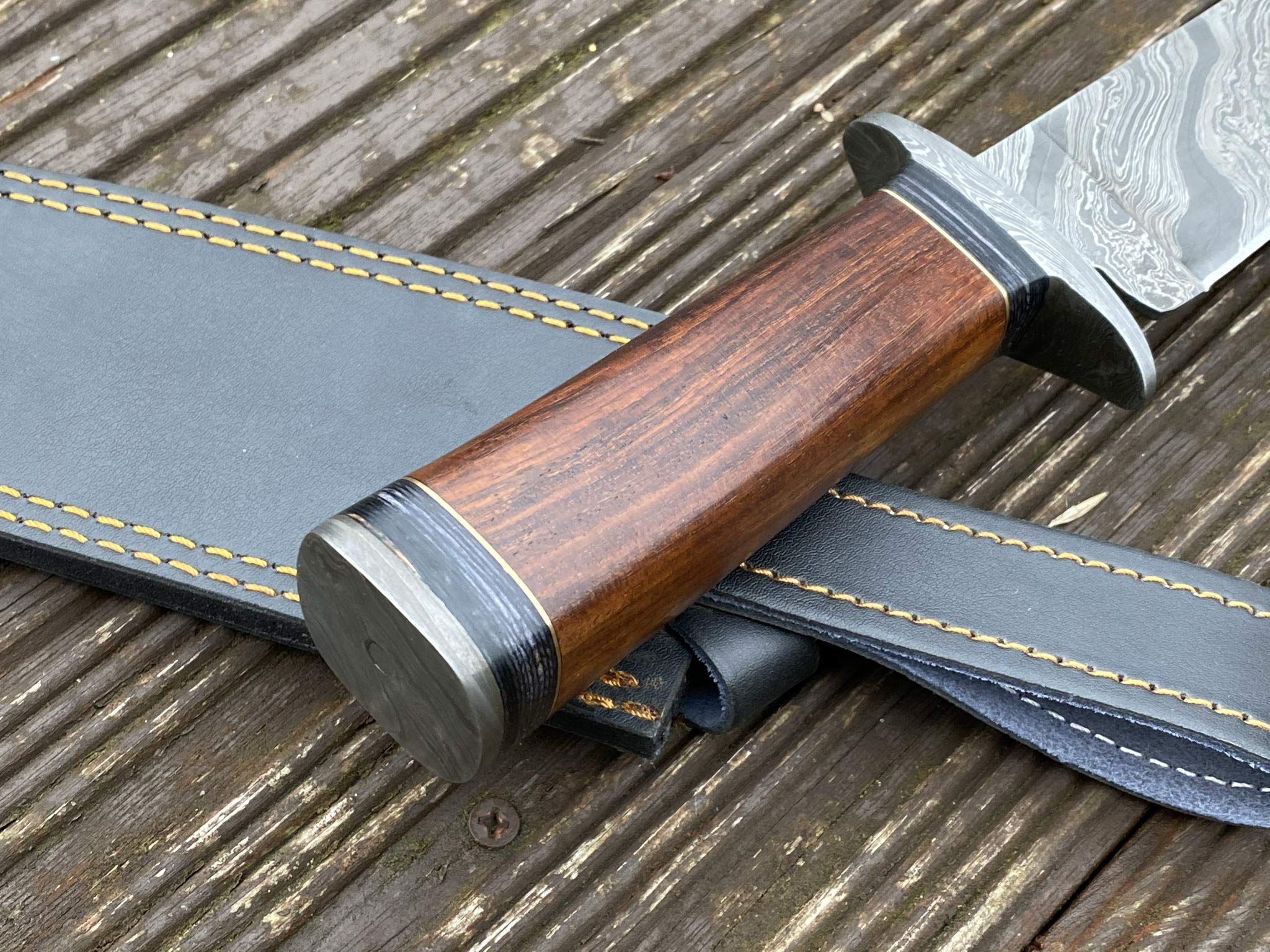 Perkin Coltello da Caccia Damasco Lame e Coltelli - BEK99