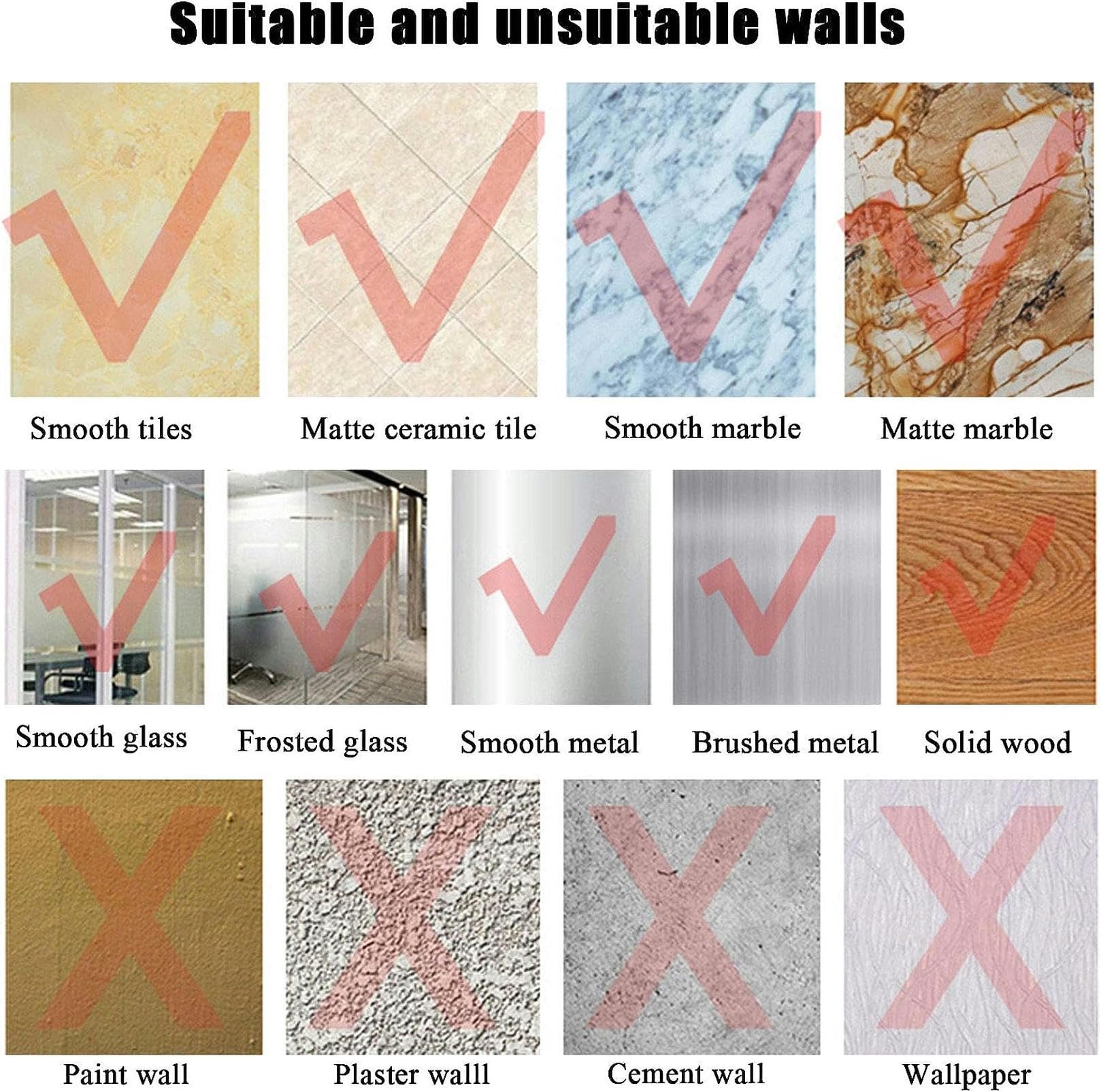 Barra de ducha curvada ajustable, barra de cortina telescópica en forma de U, acero inoxidable a prueba de óxido, montaje en pared sin taladros para baño, riel negro extensible