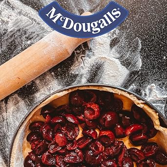 McDougalls Pre-Sifted Plain Flour, 1.1 kg, 10 Bags (1-Pack) | Premium All-Purpose Flour, Finely Milled, Versatile for Baking, Smooth Texture