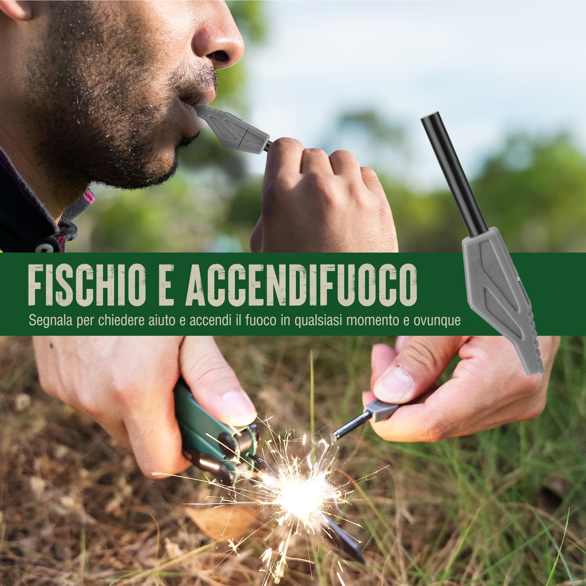 Mossy Oak 27-in-1 Pinza Multifuzione in Acciaio Inossidabile, Multitool Pieghevole con 4 Punte, Ideale per Escursioni, Campeggio e Riparazioni, Compreso Astuccio, Verde