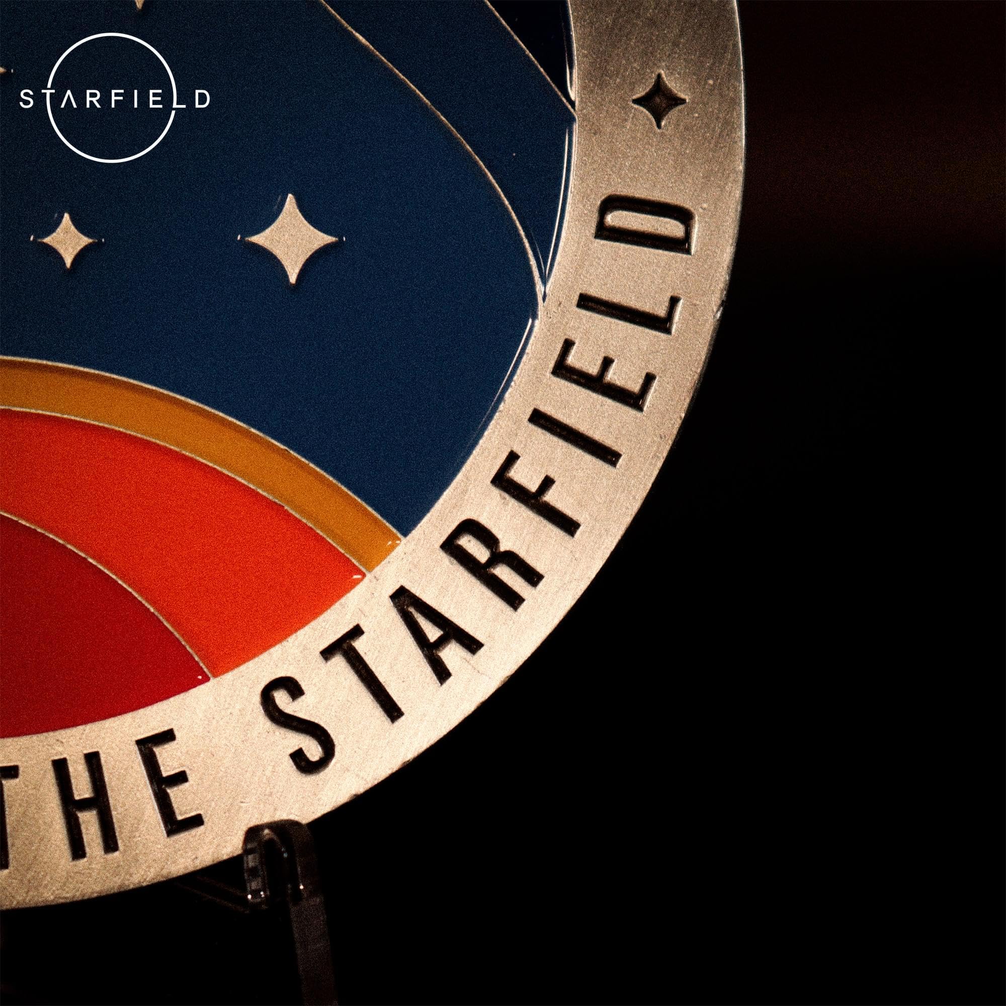 FaNaTtik Médaillon Constellation Starfield – Édition limitée en métal – Sous licence officielle, pièce d'affichage numérotée individuellement de 85 mm