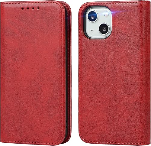 Havaya Funda tipo cartera para iPhone 13 Mini con tarjetero para mujer iPhone 13 Mini Funda tipo cartera con ranura para tarjeta de crédito, funda