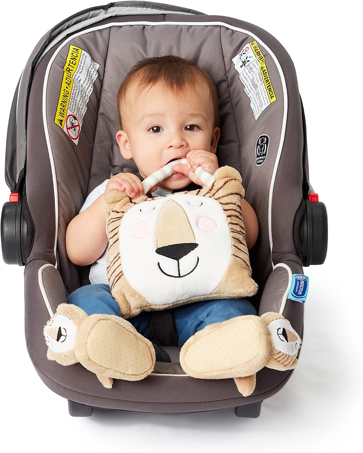 Enesco Izzy and Oliver New Baby Infant Lion Character Super Soft Booties, Brown, One Size