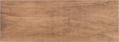 Miniatura 5 de Kate and Laurel Holt Modern - Estante flotante de pared, 18 x 8 pulgadas, color marrón rústico, elegante estante de madera flotante rectangular para