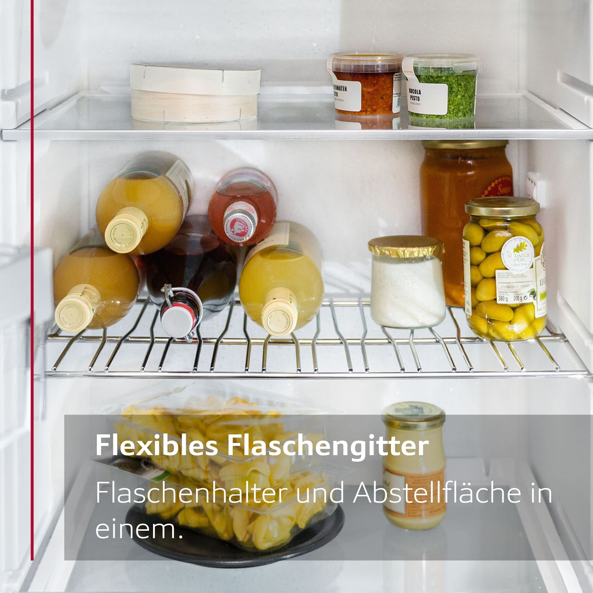 Neff KI1413DD1 Einbaukühlschrank, Nischenhöhe 122 cm, Breite 56 cm, 204L, Festtürtechnik, FreshSafe Schublade, LED Beleuchtung