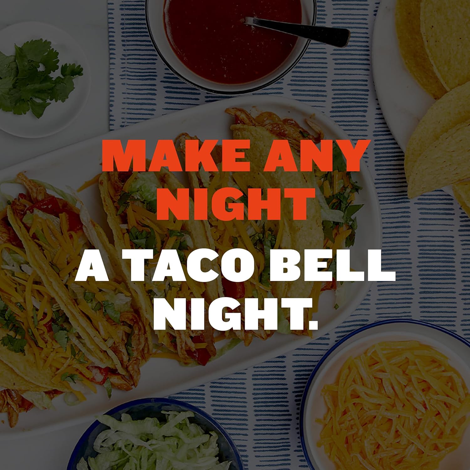 Taco Bell Hot Sauce (Pack of 6)