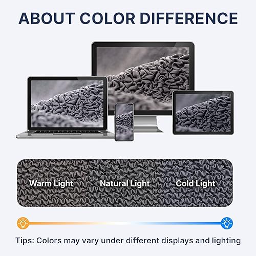 Miniatura 5 de PAULATO BY GA.I.CO. Funda elástica para silla de oficina y juegos, funda elástica para silla de escritorio para computadora con cremallera, fundas