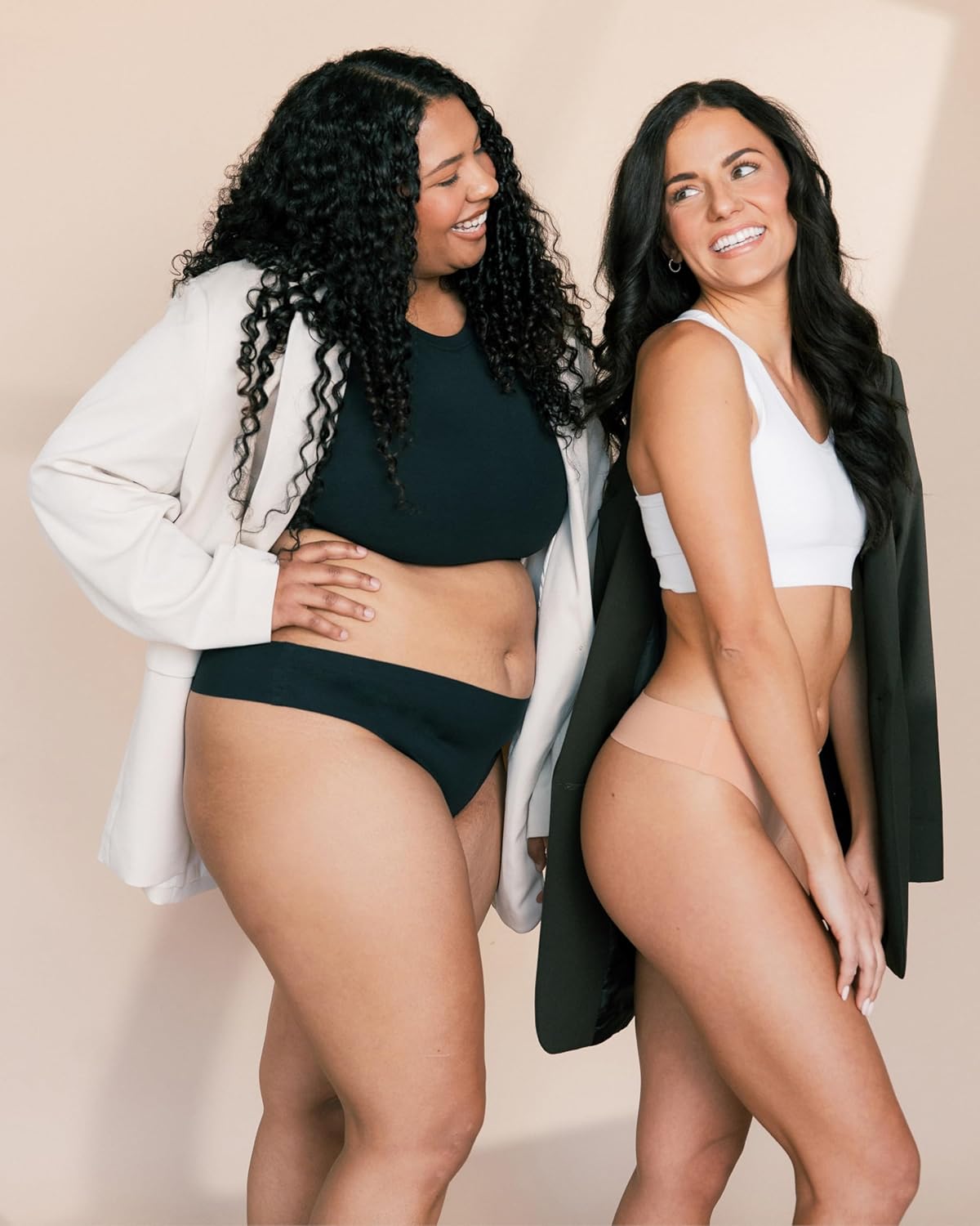 saalt Seamless Thong - Womens Period Underwear - Replaces 1 Liner or 2 Light Tampons