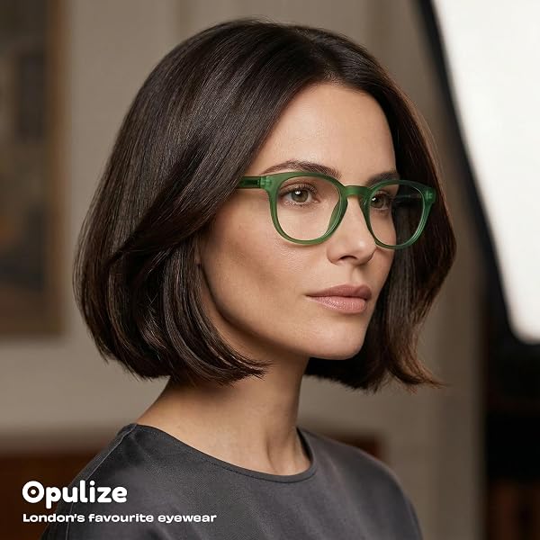 OPULIZE Pop Gafas de Lectura Pack de 2 Redondas Violeta Mate - 5