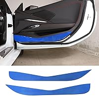 Vista 1 de Cubierta de protección contra patadas para puerta, protector de panel compatible con Corvette C8 Z06 2020-2025, decoración de fibra de carbono
