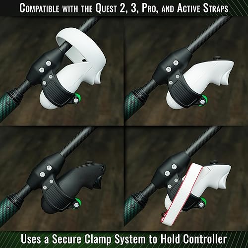 Vista 6 de DeadEyeVR - DriVR Elite - Golf Club for Quest - Realistic VR Golf Simulator Handle - Weighted VR Golf Club Grip for Enhanced Play