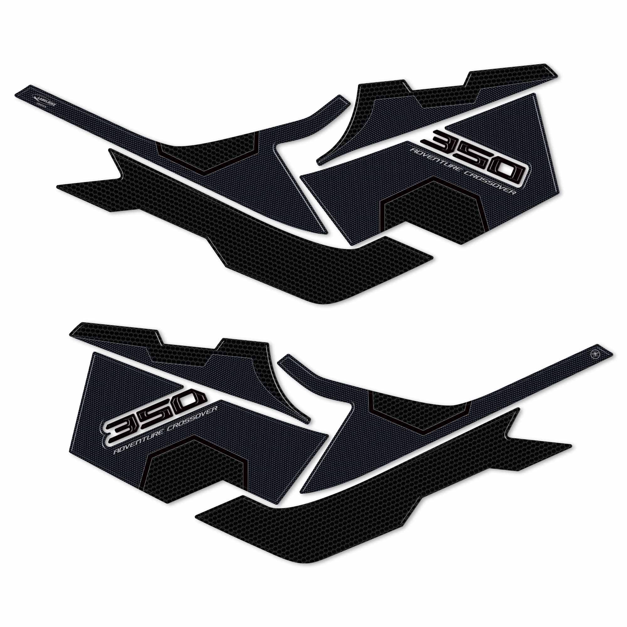 LABELBIKE Pegatinas 3D Moto Boomerang Compatible con Honda