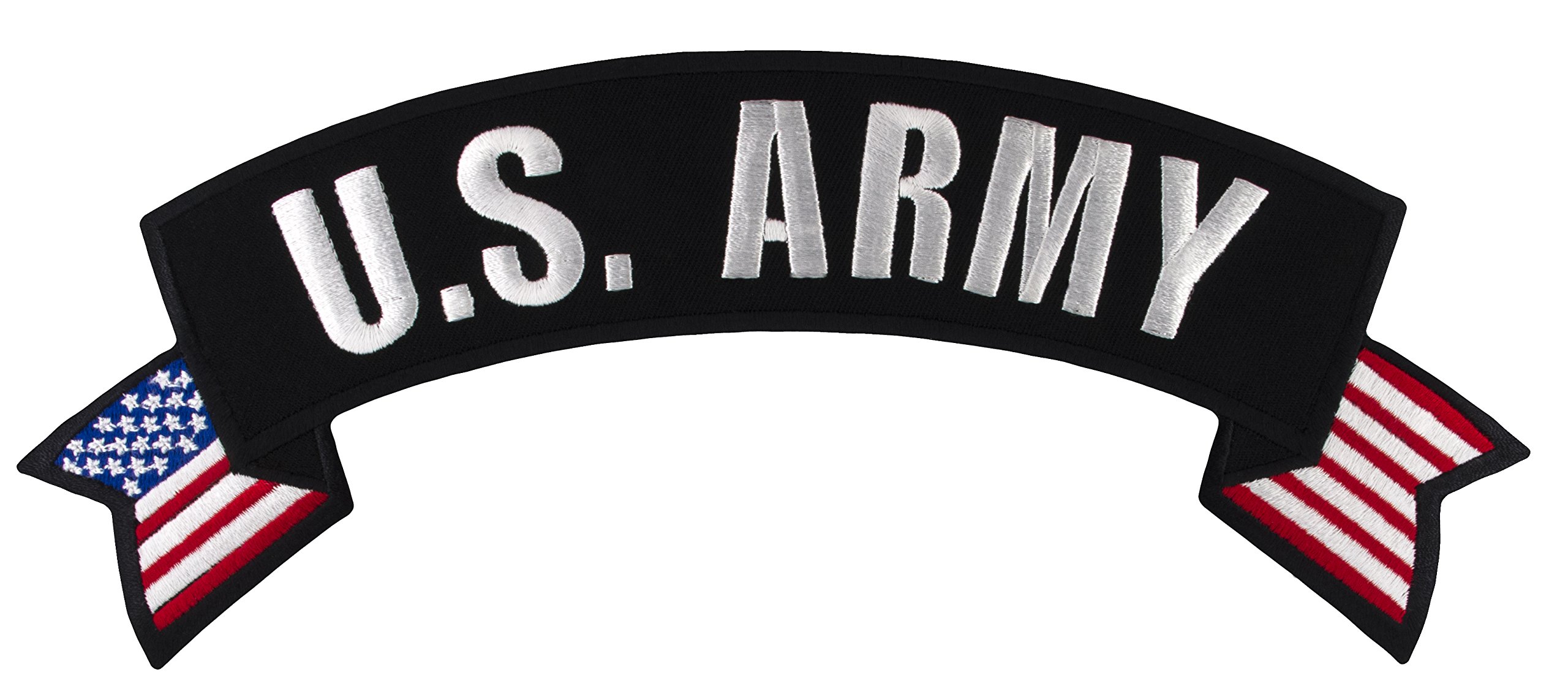 U.S. Army Rocker Large Embroidered Jacket Patch 11