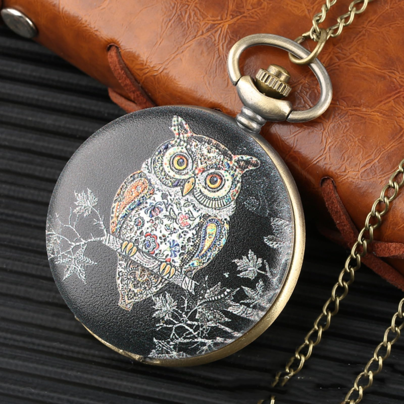 Relojes de Bolsillo, Reloj de Bolsillo con patrón búho