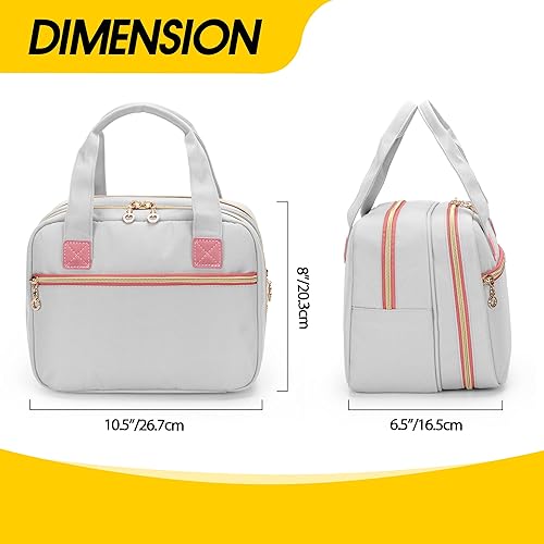 Miniatura 6 de Damero Bolsa de extractor de leche compatible con extractor eléctrico Medela, bolsa de transporte para bomba con estilo Max Flow, Freestyle Flex,