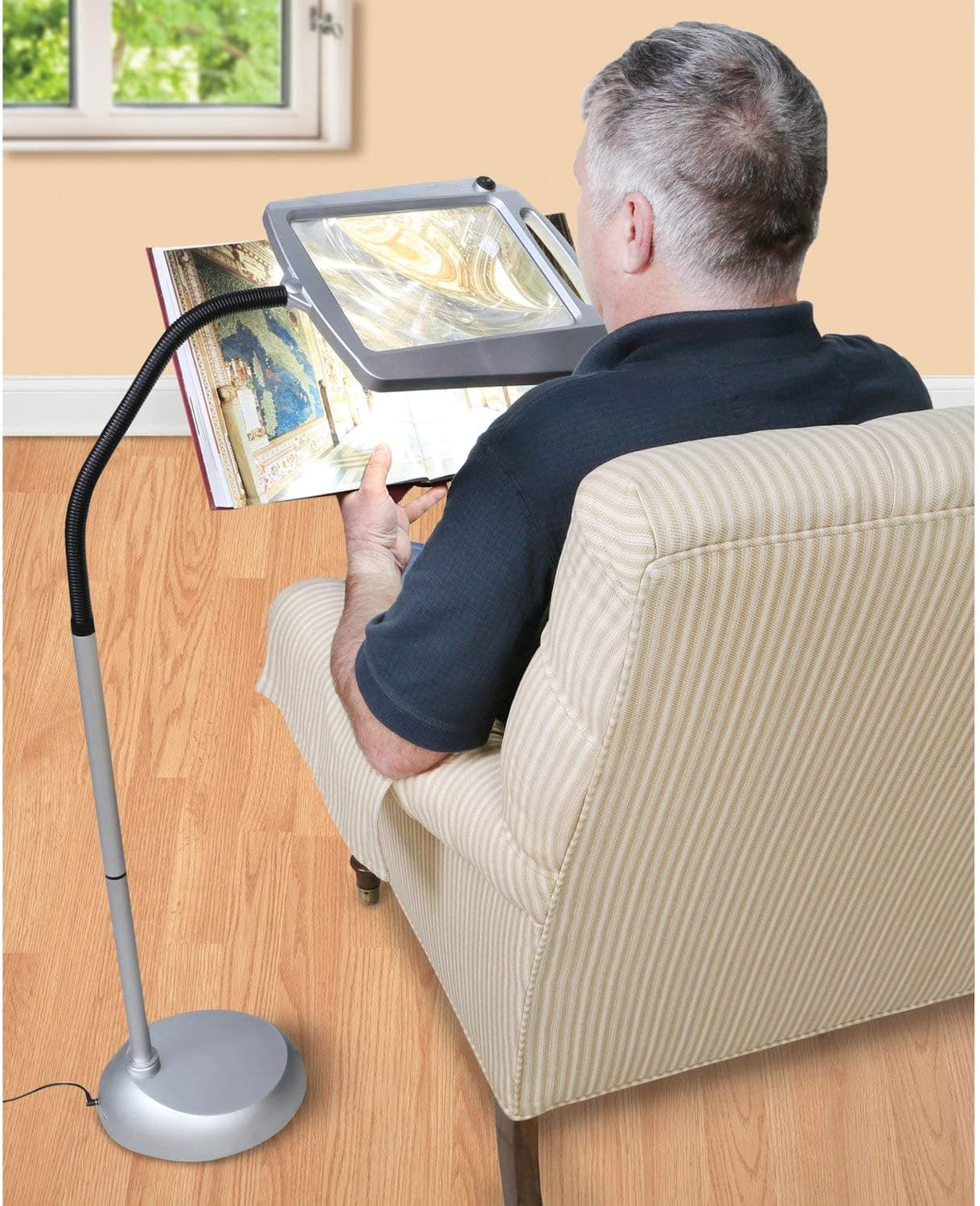 Full page floor magnifier lamp amazon Clearance