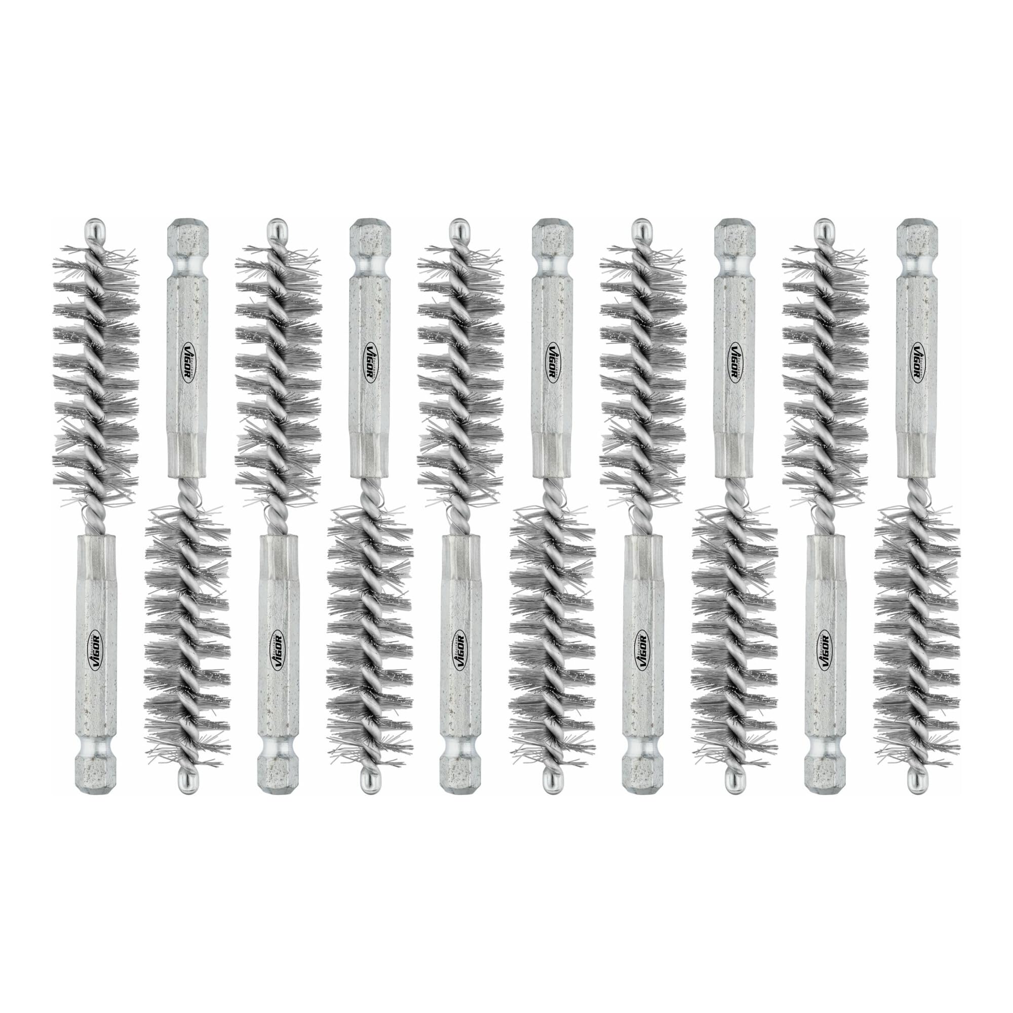 Vigor v4646s-15 Steel Brush set, 15 mm