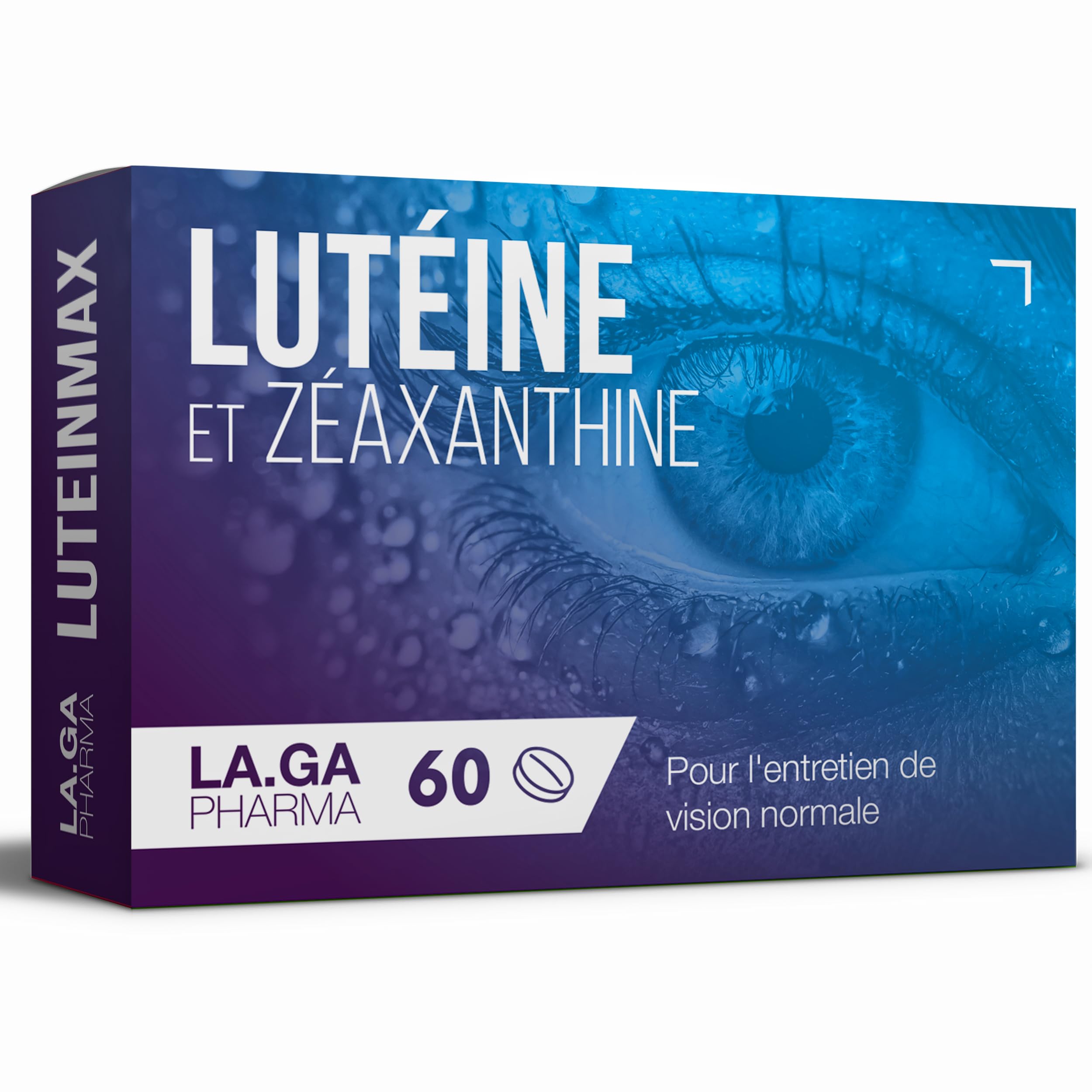 Complément Alimentaire Yeux - Tension Oculaire, Maculopathie, Yeux Secs et Fatigués - 60 Compressés