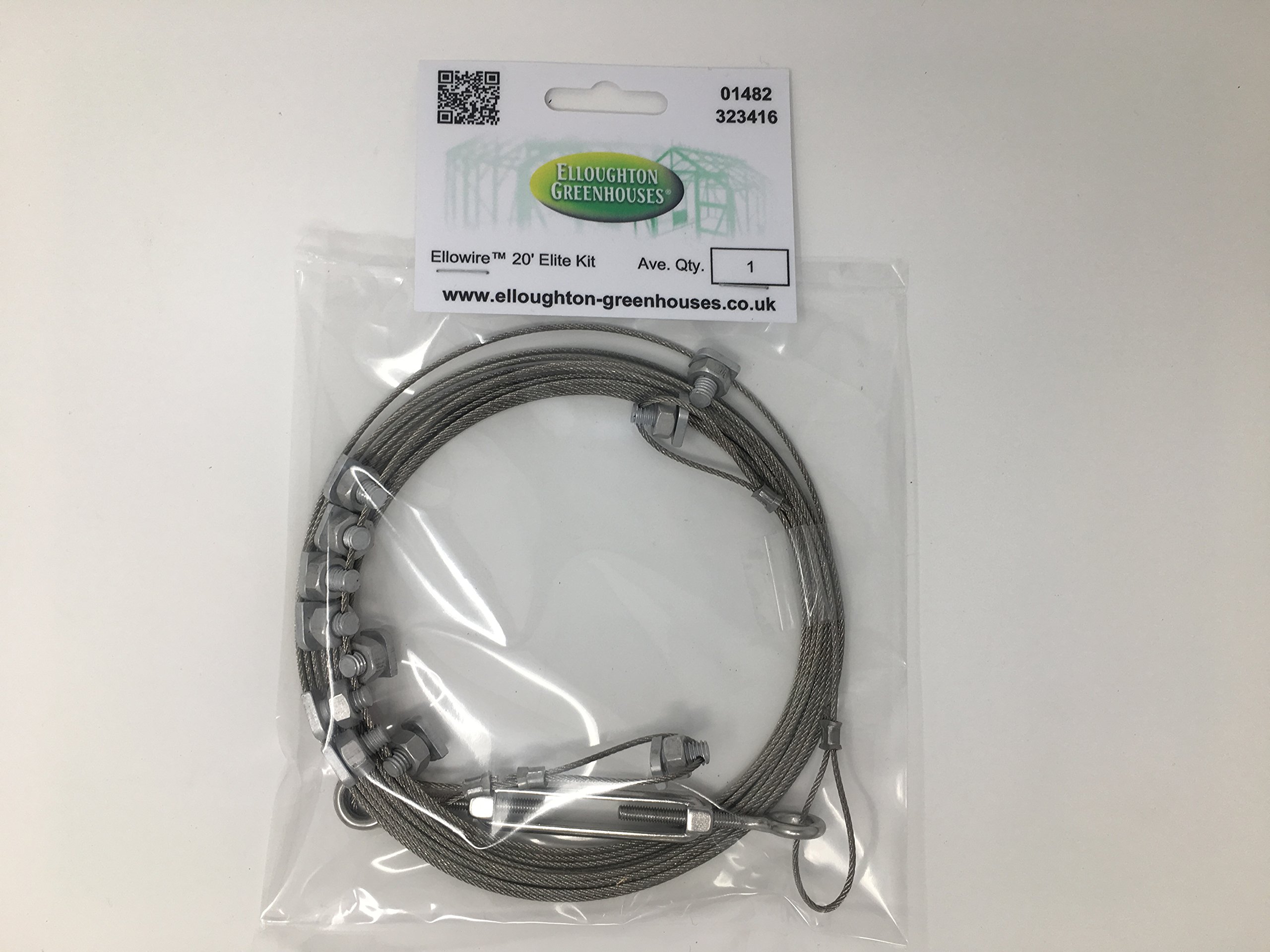 Ellowire™ Plant Supports for Elite Greenhouses Made to Measure Crop Wires (20')