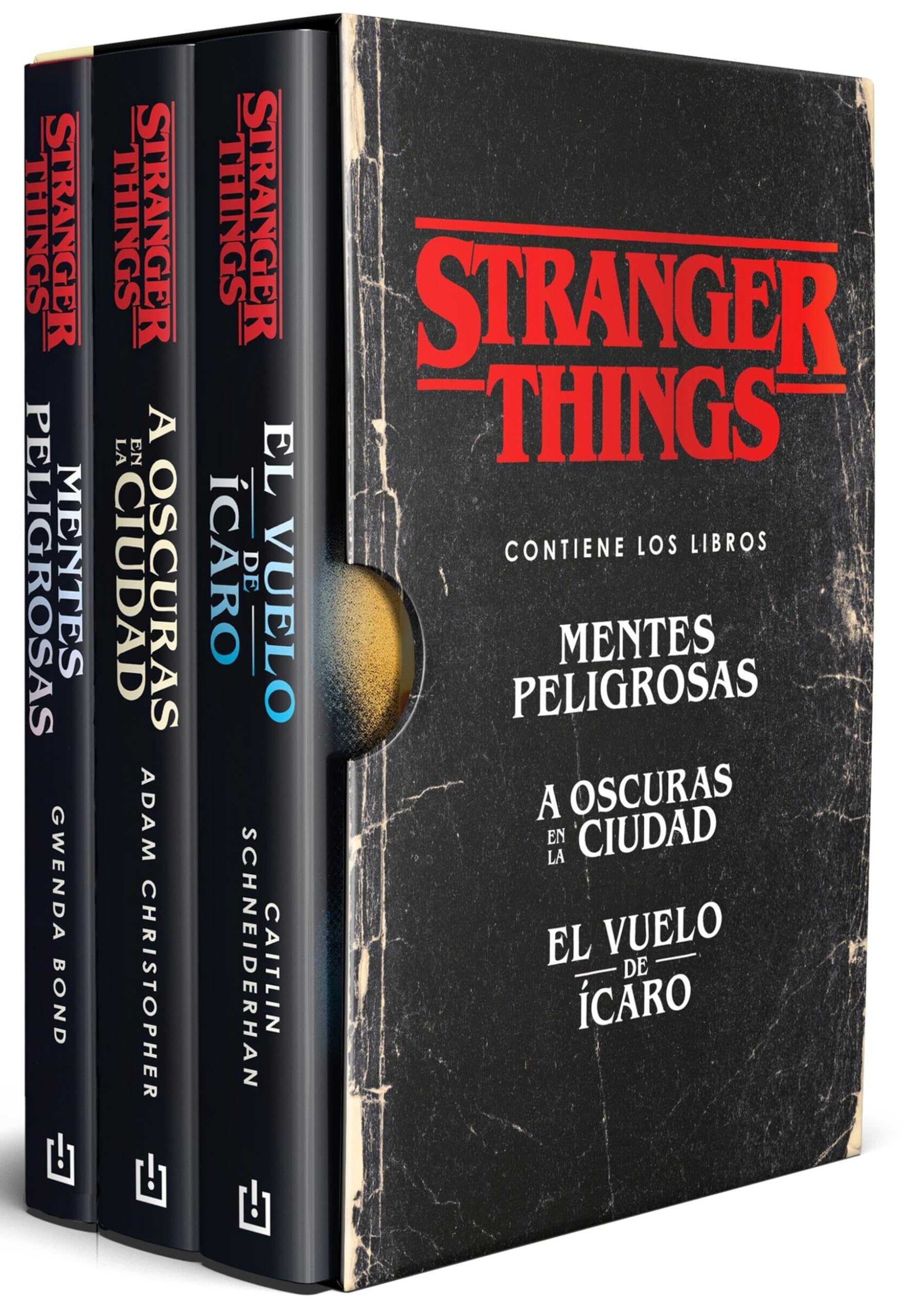Estuche Stranger Things/ Stranger Things Boxed Set: Contiene: Mentes Peligrosas/ a Oscuras En La Ciudad/ El Vuelo De Ícaro (Best Seller)