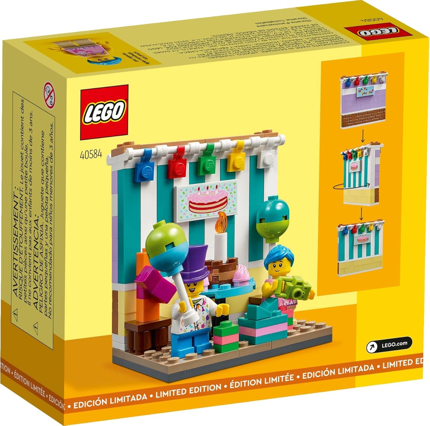 40584 LEGO Birthday Diorama
