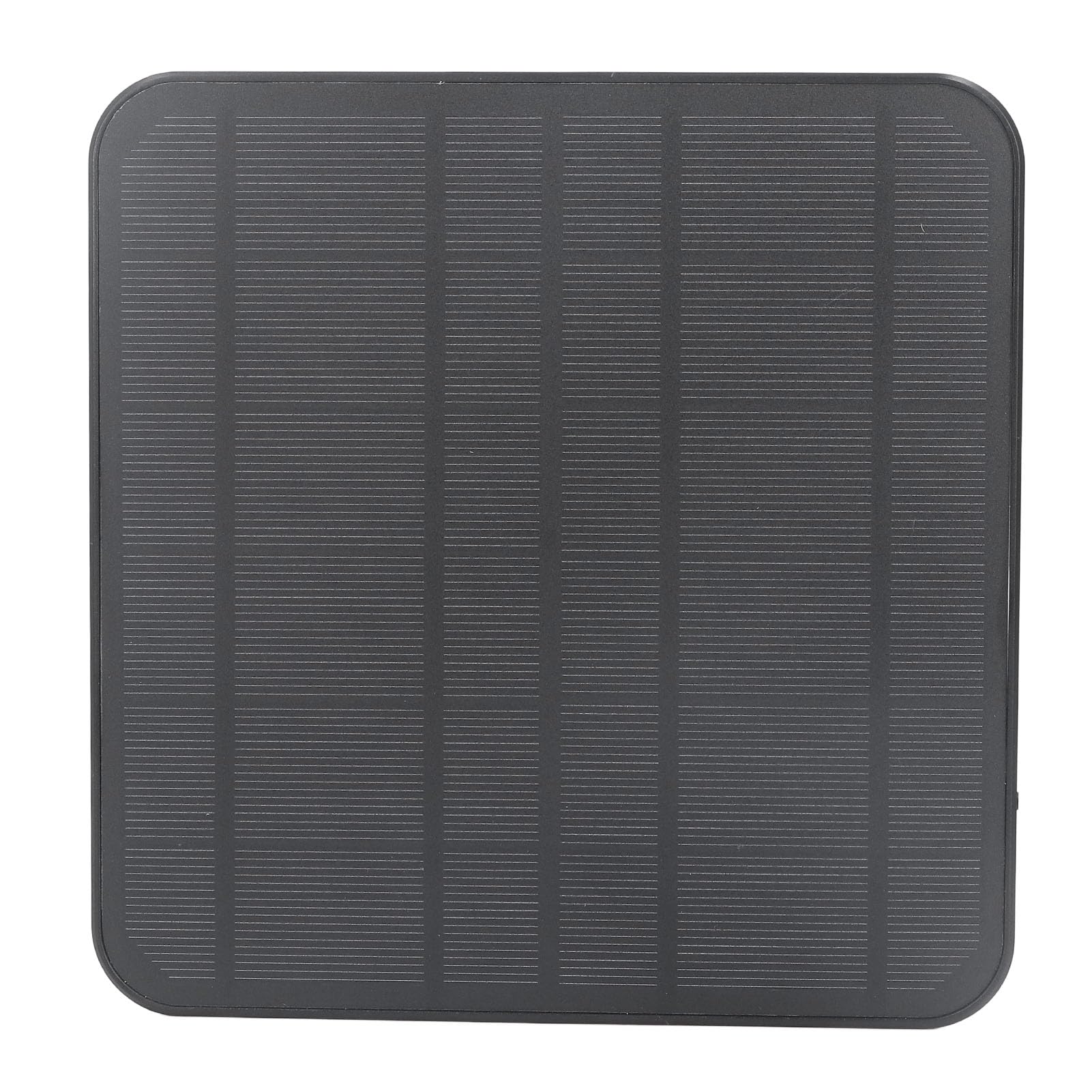 Yosoo Health Gear Solarpanel für Kamera, 12W Schnellladendes Wasserdichtes Wandmontierbares Solarladegerät, IP65, Einstellbar, für Spotlight CAM Batterie und Stick Up CAM, Schwarz
