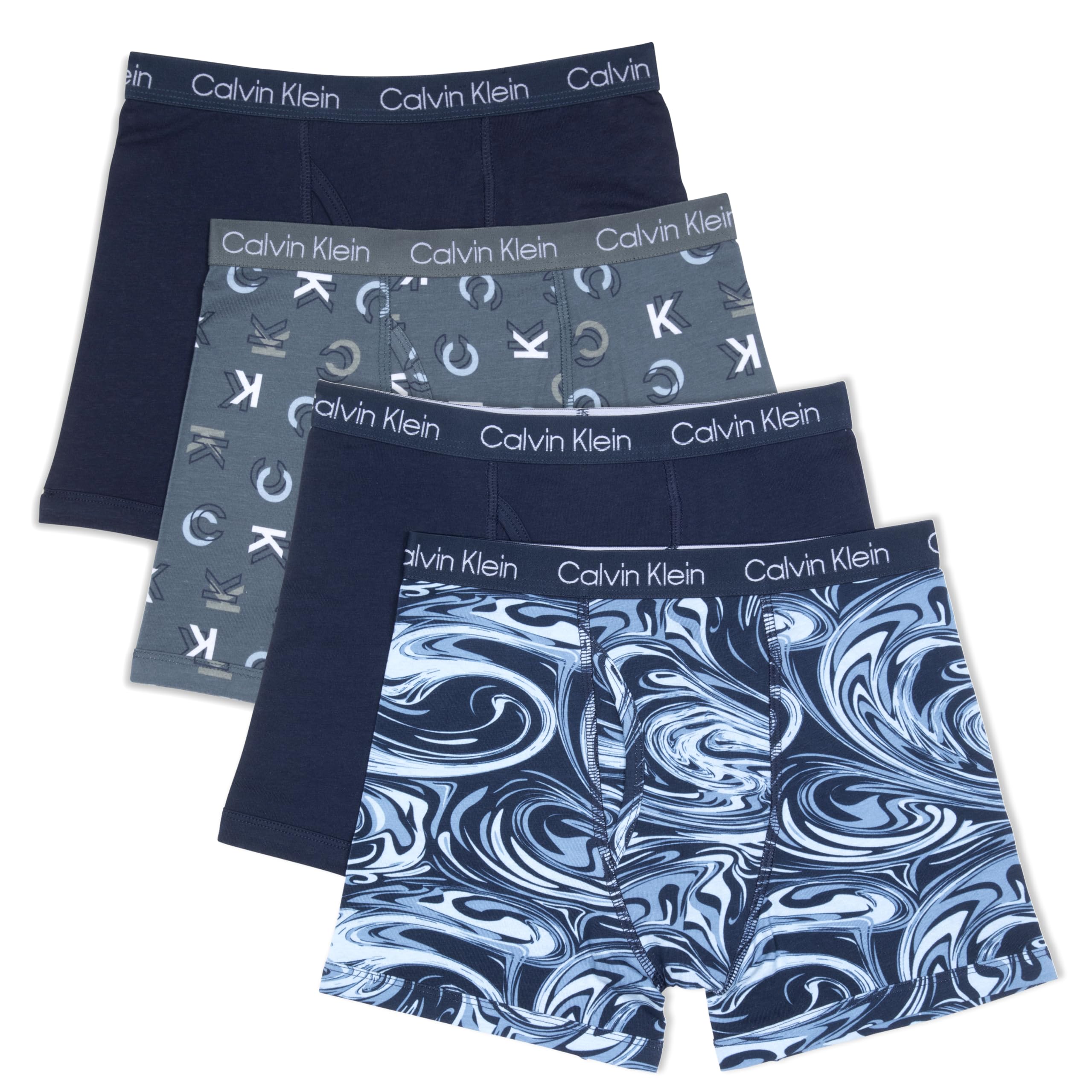 Calvin Klein Boys' Underwear Four Pack Boxer Brief Value Pack