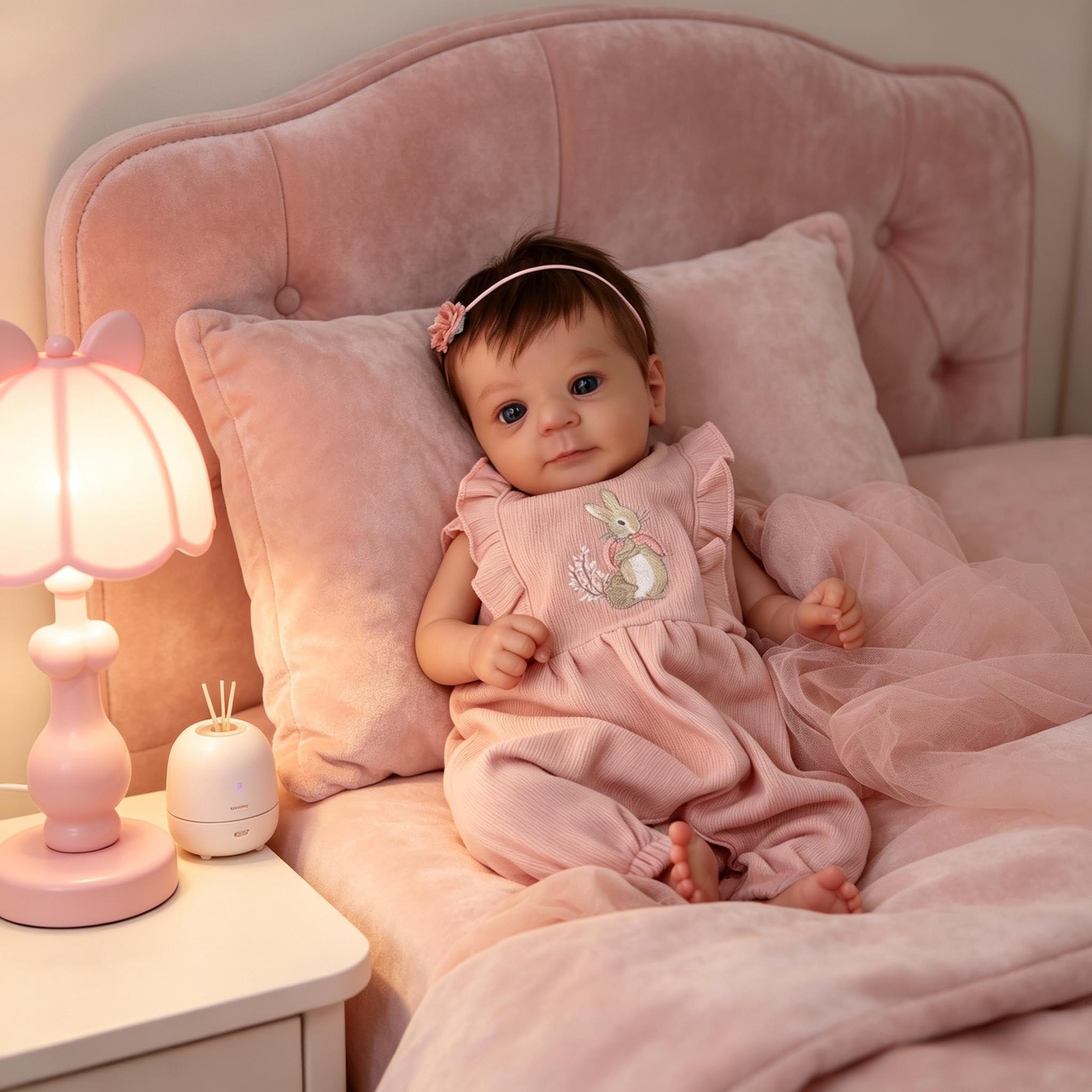 Pełna silikonowa lalka bobas 48 cm Reborn Baby Dolls silikonowe całe ciało winylowa realistyczna lalka bobas realistyczna noworodek dziewczynka wygląda prawdziwie Reborn lalki z akcesoriami do