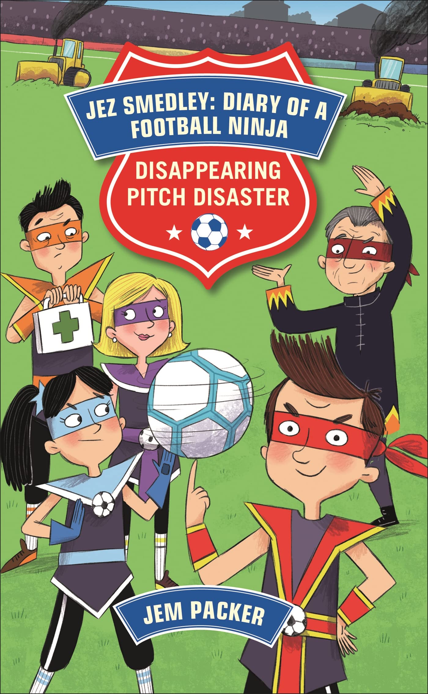 Reading Planet - Jez Smedley: Diary of a Football Ninja: Disappearing Pitch Disaster - Level 5: Fiction (Mars) (Rising Stars Reading Planet)