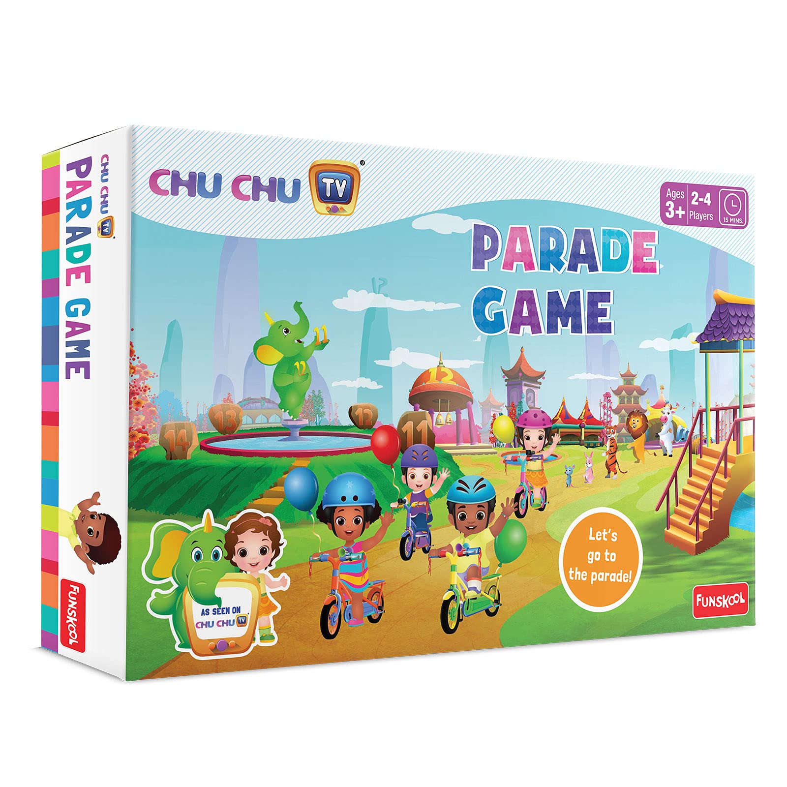 Funskool Chu Parade Game-Multicolor for Kids