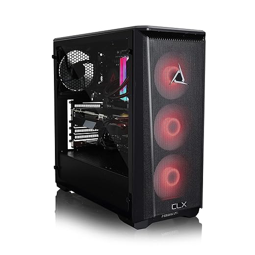 CLX SET VR-Ready Gaming Desktop- Liquid Cooled Intel Core i9 10900KF 3.7Ghz 10-Core Processor, 32GB DDR4 Memory, GeForce RTX 3080 10GB GDDR6X Graphics, 960GB SSD, 4TB HDD, WiFi, Windows 10 Home 64-bit