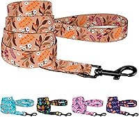 Vista 10 de CollarDirect Correa impermeable para perro, pequeña, mediana y grande, duradera, para caminar, entrenar y correr, rosa, negro, azul, naranja, verde