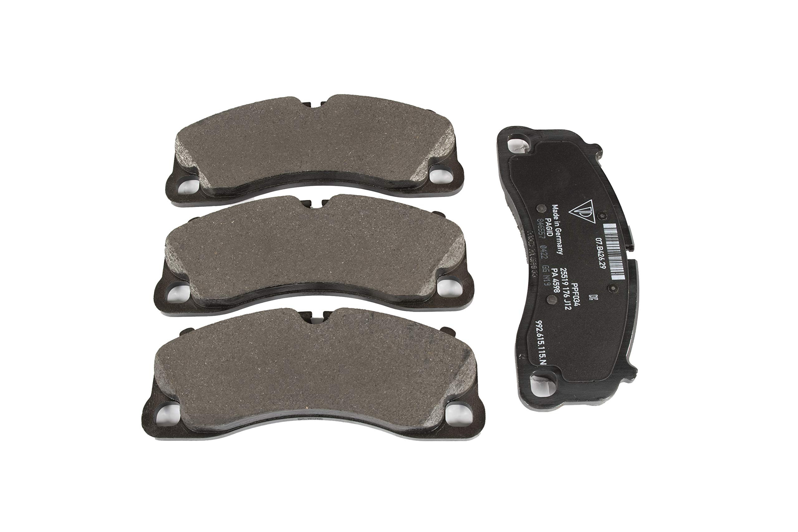 Jeu De Plaquettes De Frein Céramique PCCB Pour Porsche 911 992 Turbo S - AV - Réf. 992698151L/075L - Neuf Origine Allemagne