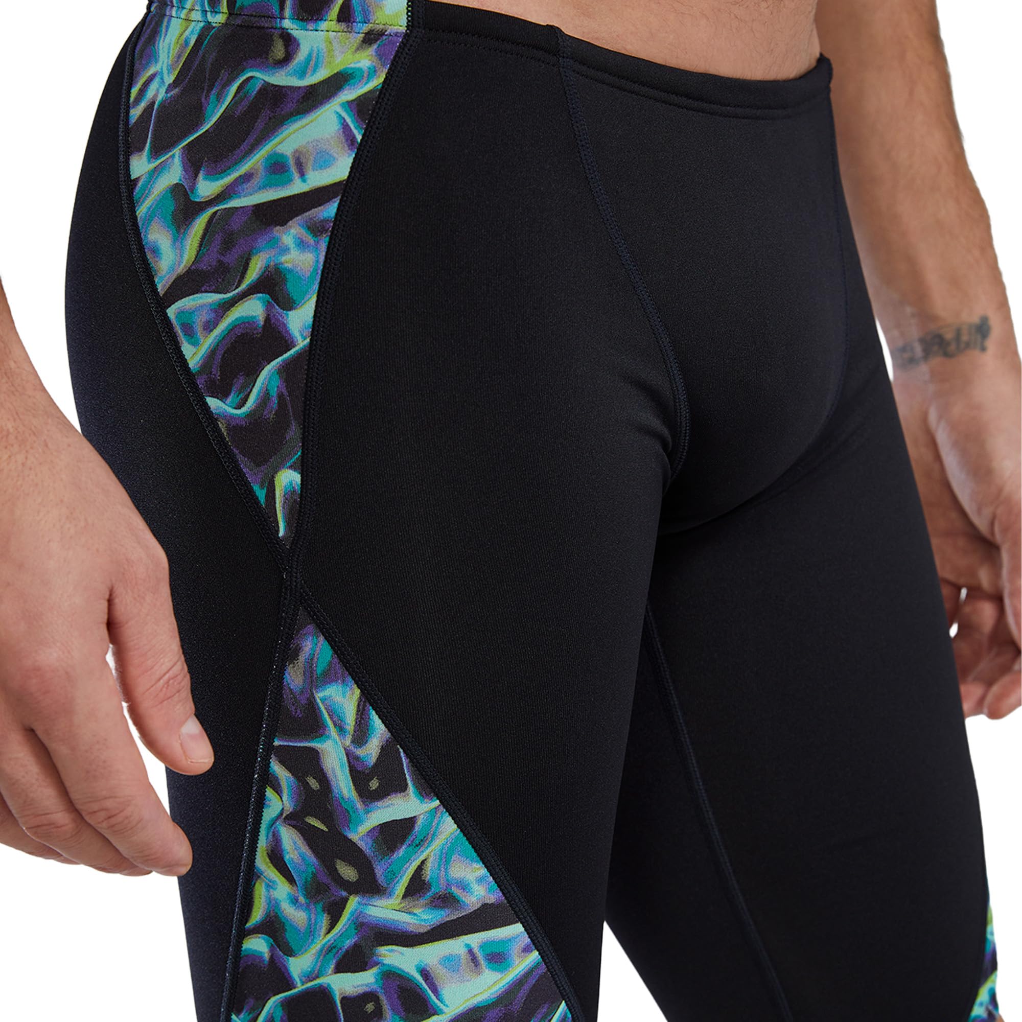 TYR Durafast Elite Blade Splice Jammer Swimsuit Costume a Pantaloncino Uomo