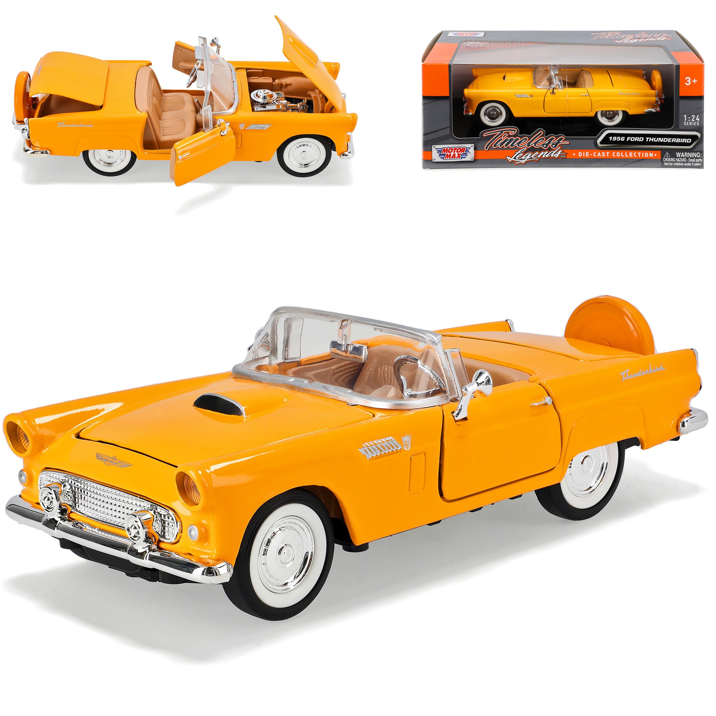 FORD THUNDERBIRD BEIGE CORGI 1/43 SANS BOITE - Gonçalves Lobo Numismatique