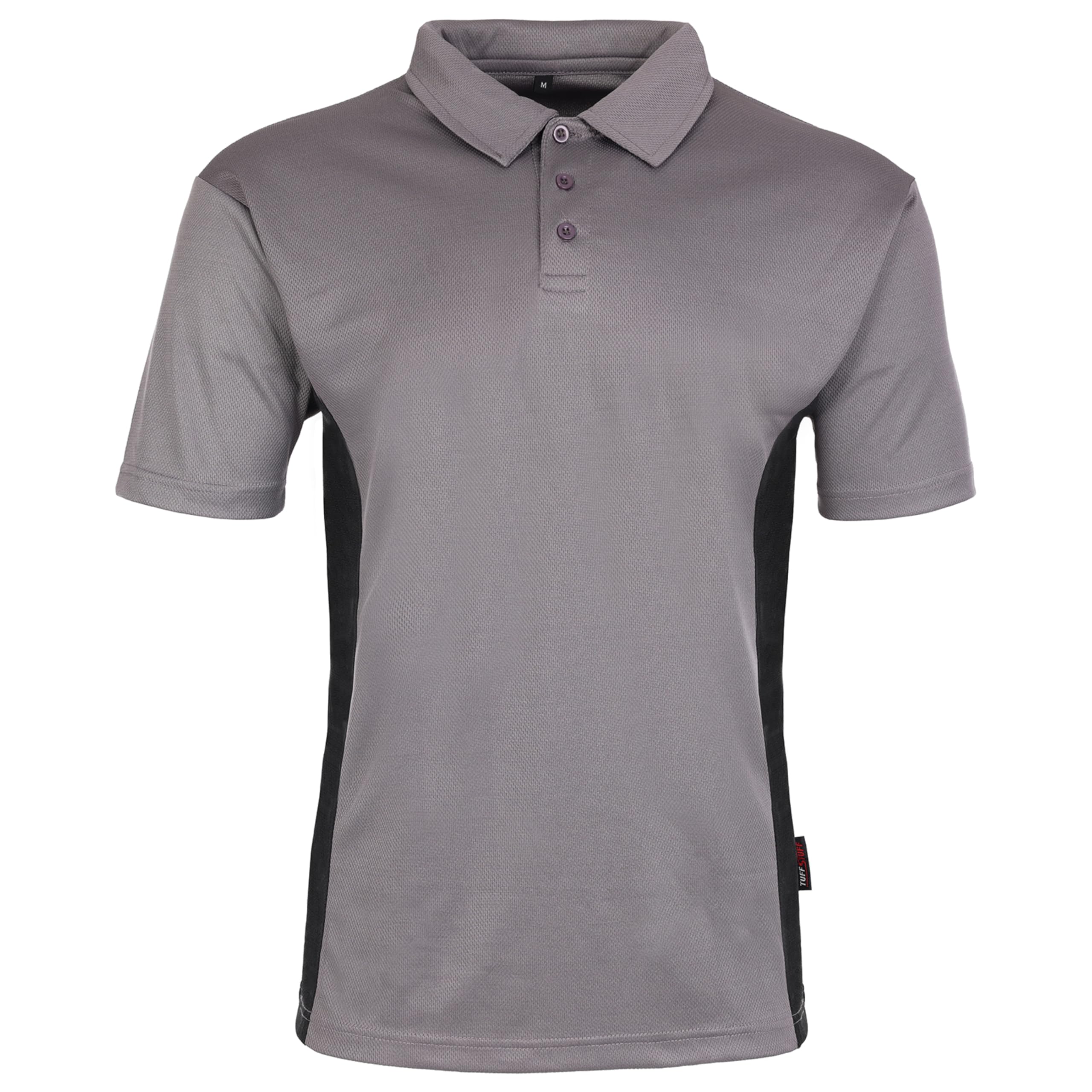 Elite Polo Shirt for Work - 100% Polyester - Easy Care - Lightweight, Breathable & Moisture-Wicking with Contrast Panels - Versatile Work Wear