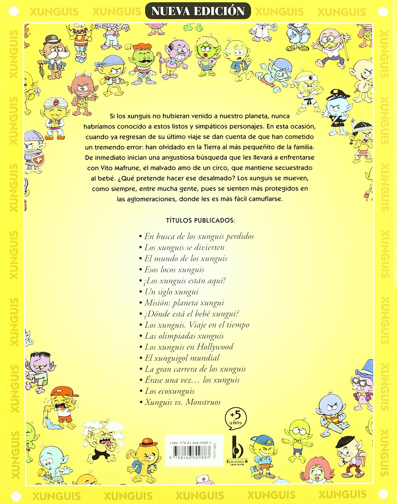 ¿Dónde está el bebé Xungui? (Colección Los Xunguis)