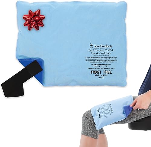 Miniatura 1 de Core Products Dual Comfort CorPak - Paquete reutilizable para fríocalor, gran regalo de vacaciones para dolor de rodilla, espalda, hombros o tobillo