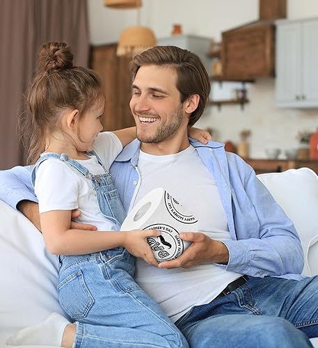 Miniatura 7 de Printed TP Rollo de papel higiénico impreso con diseño de bigote para el día del padre, divertido regalo de broma, regalos lindos para papá, marido,