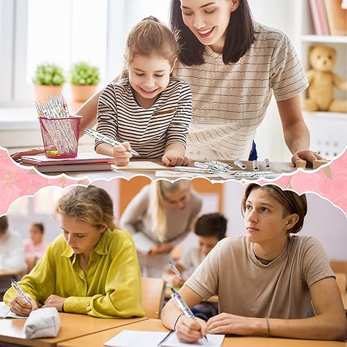 Miniatura 4 de 60 bolígrafos cristianos para mujer, a granel, versículos bíblicos, bolígrafos de tinta floral, citas inspiradoras religiosas, bolígrafo de verano,